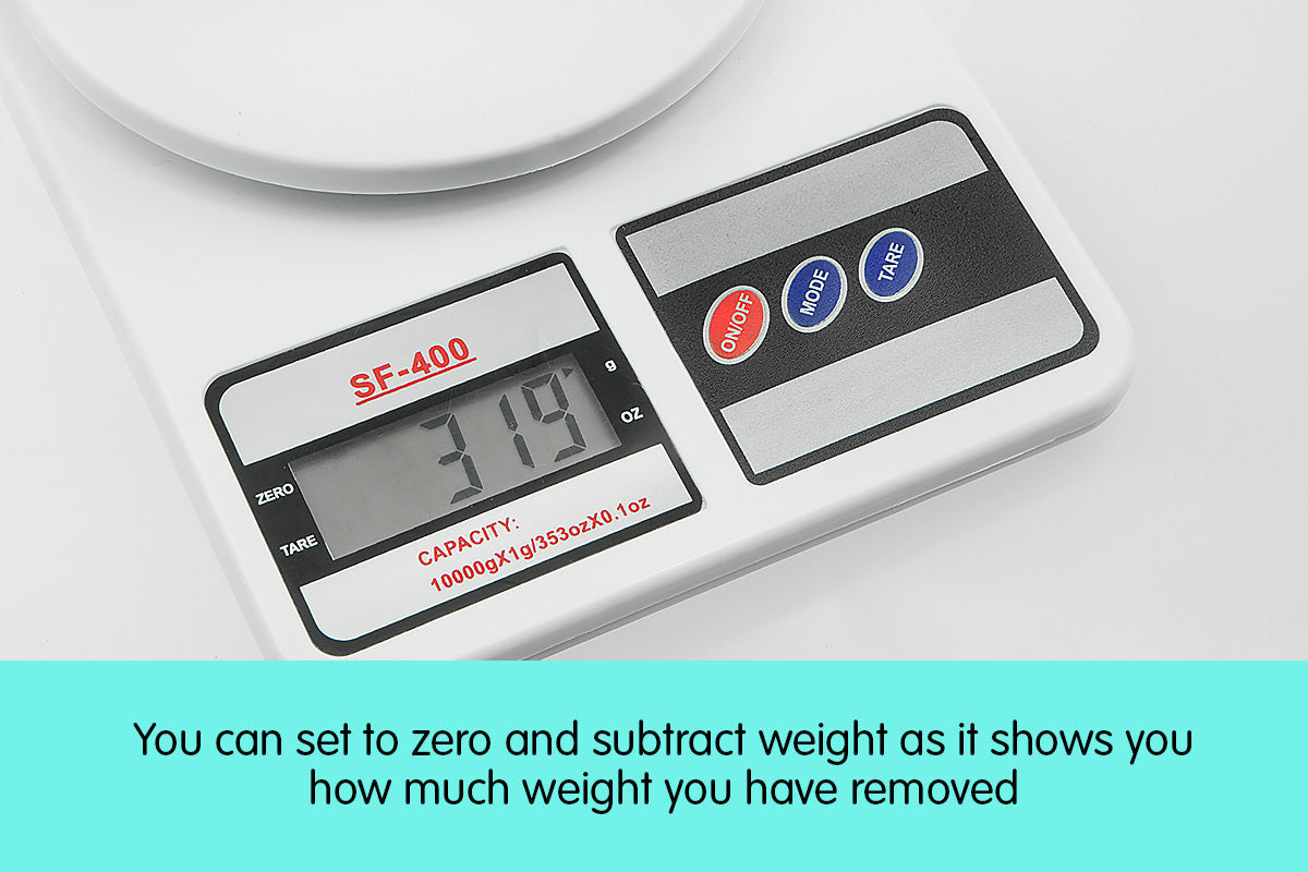 NNEDPE Digital Kitchen Scales 10kg / 1gm Electronic Food Scale