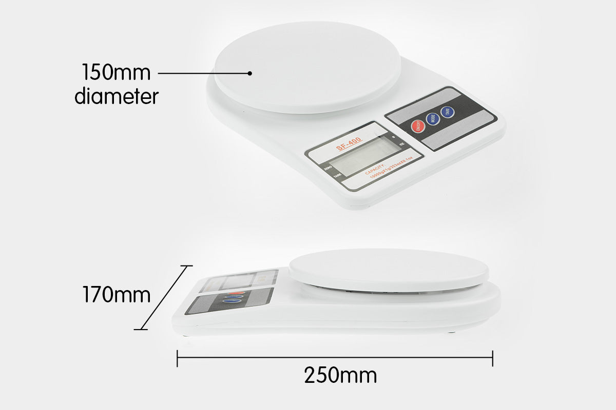 NNEDPE Digital Kitchen Scales 10kg / 1gm Electronic Food Scale