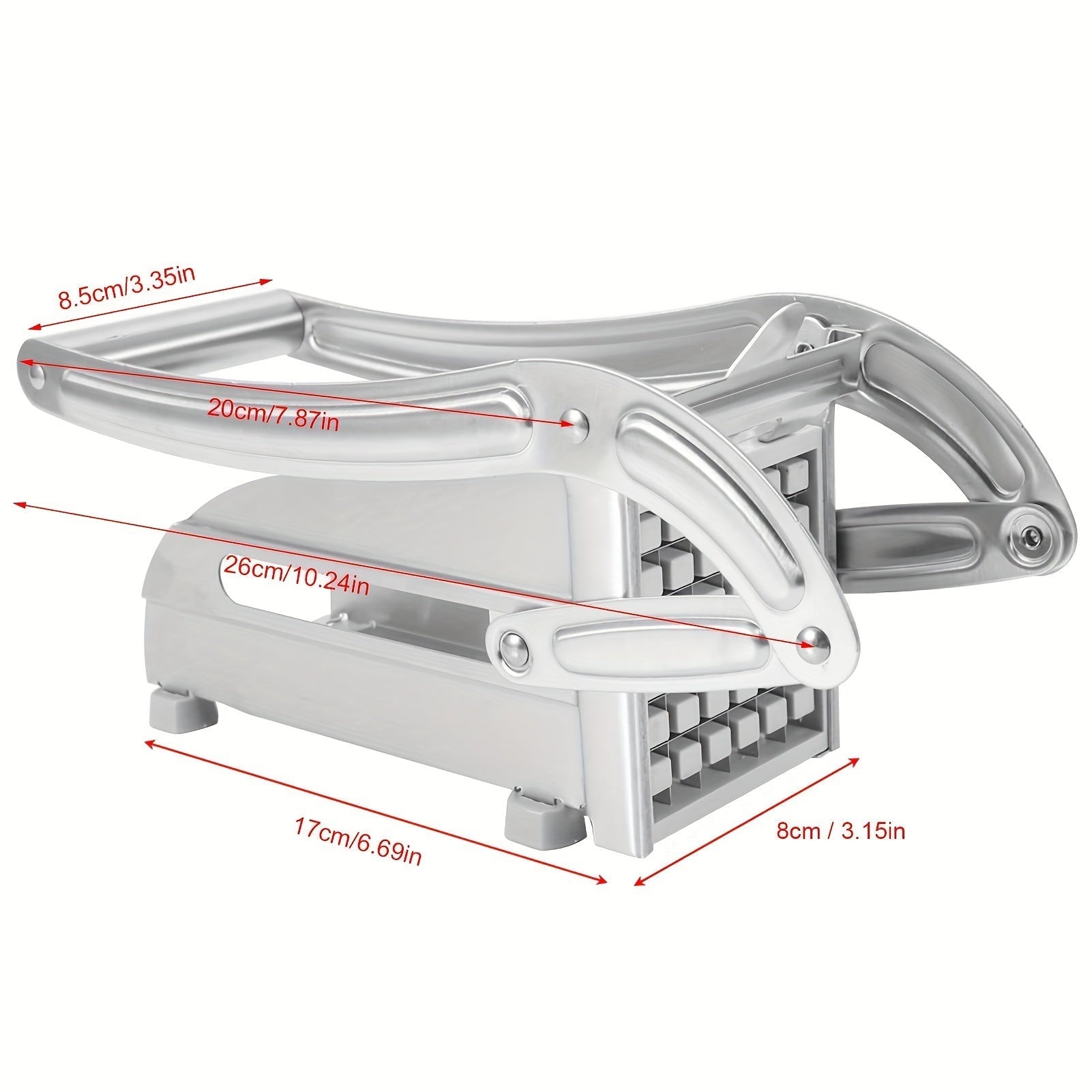 Stainless Steel Manual Vegetable Chopper Cutter