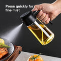 Portable Oil Sprayer & Dispenser For Cooking