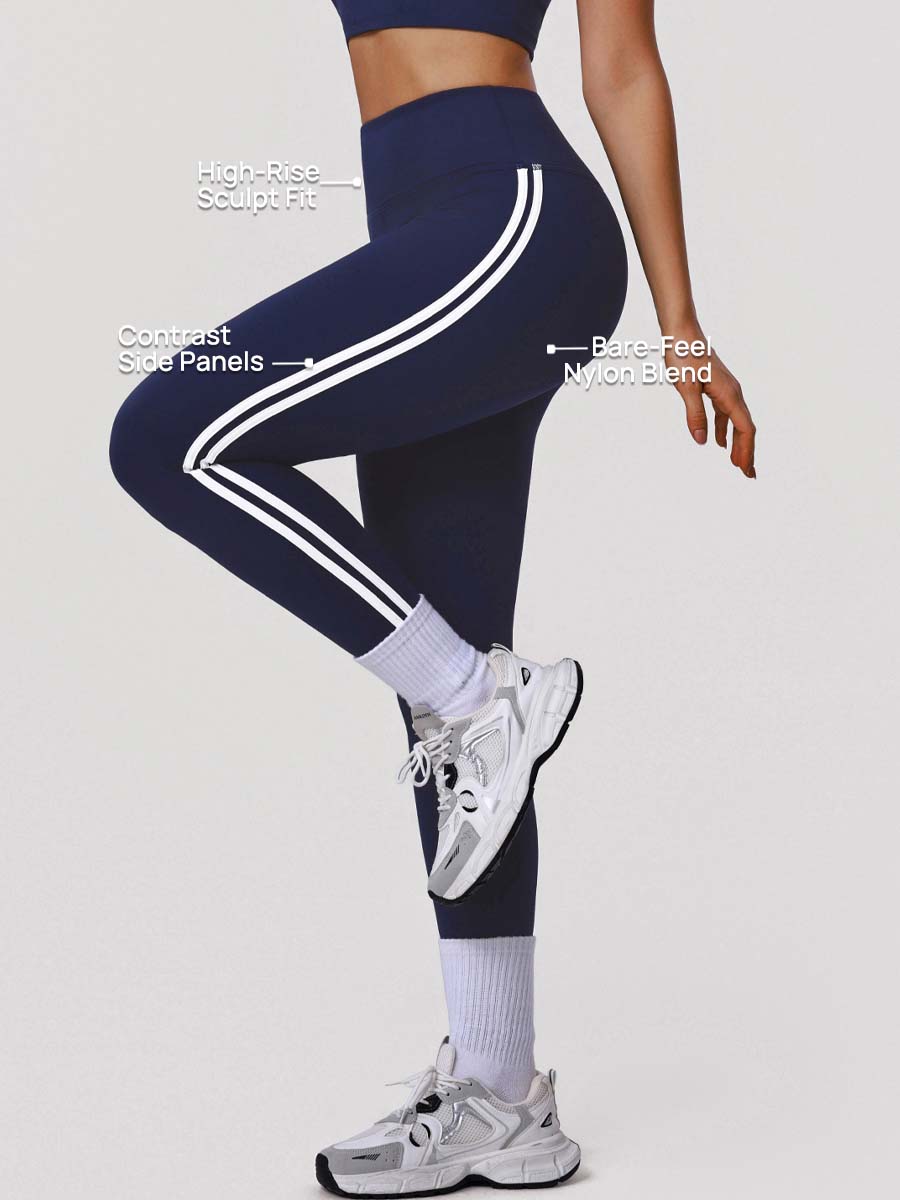 Contour Stripe High-Rise Legging