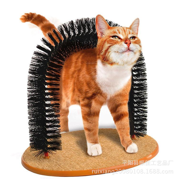Ultimate Cat Grooming And Play Station