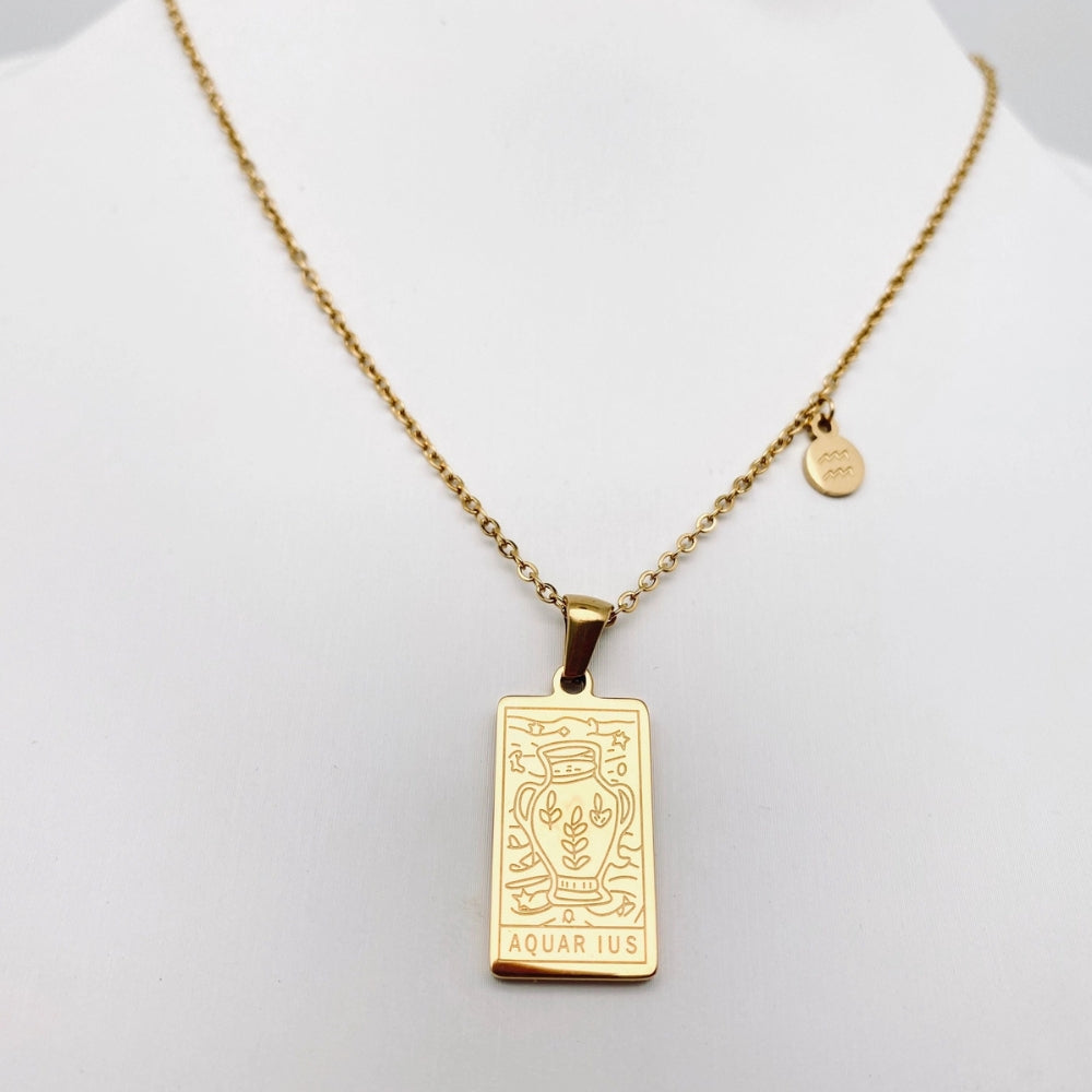Zodiac Constellation Pendant Necklaces