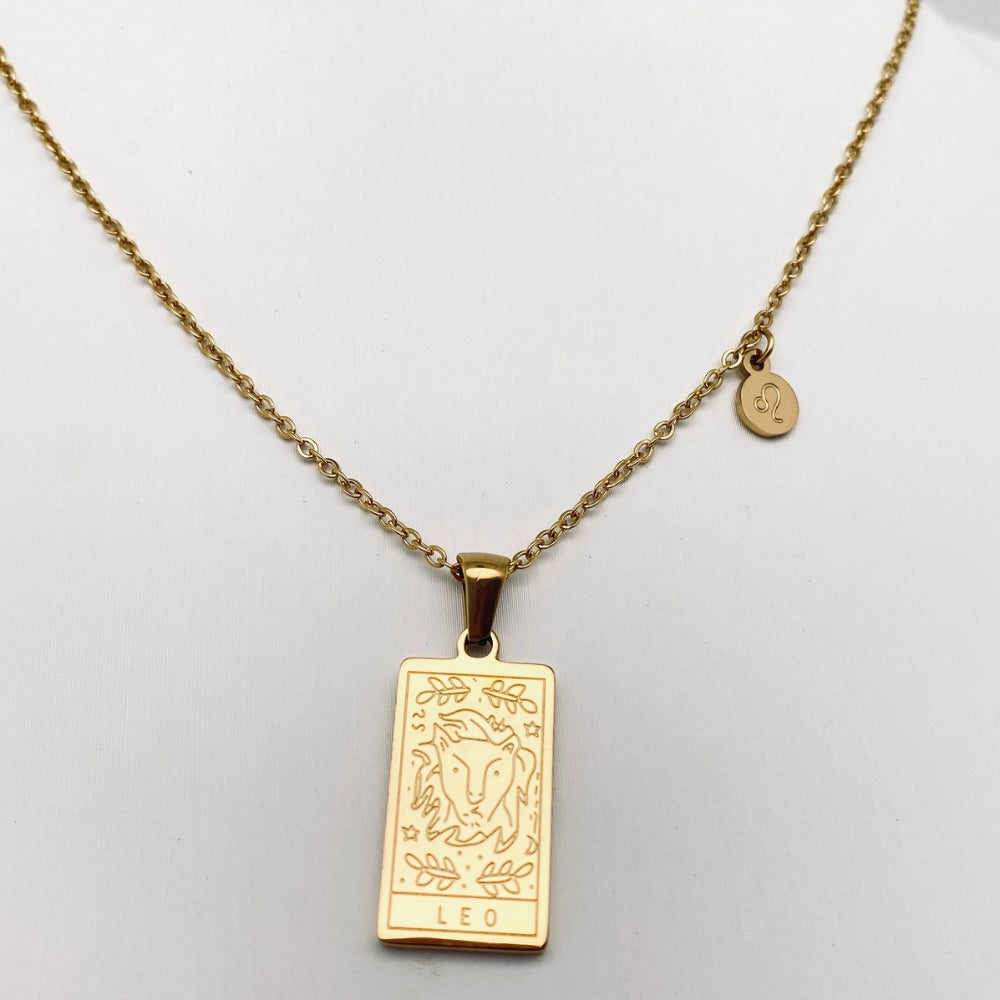 Zodiac Constellation Pendant Necklaces