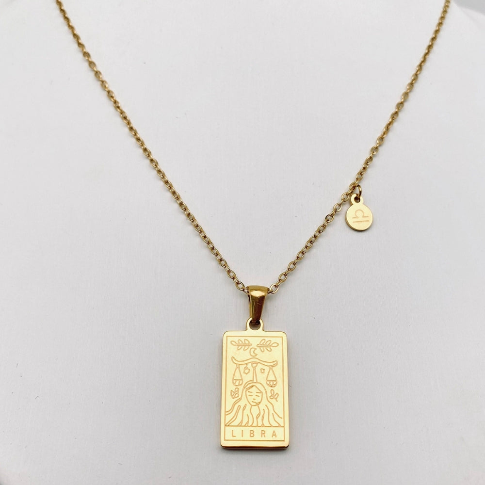 Zodiac Constellation Pendant Necklaces