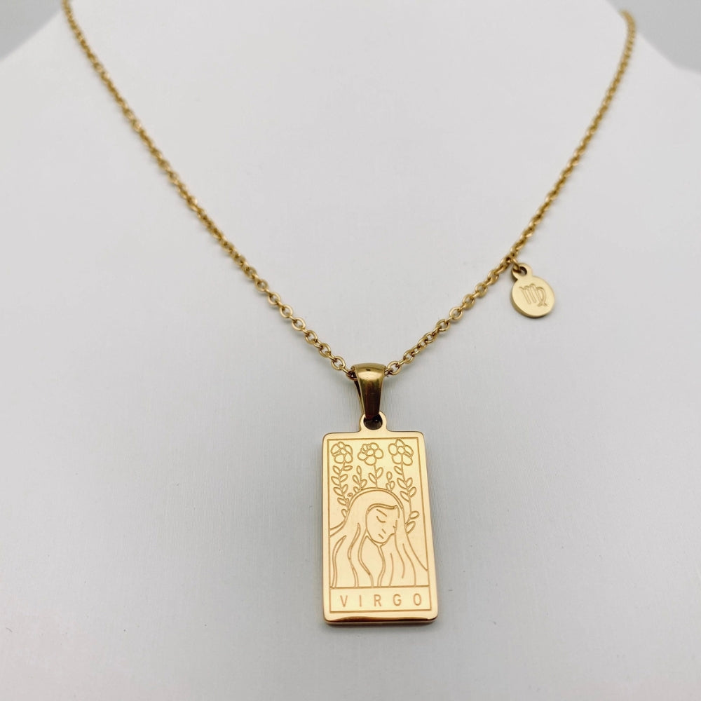 Zodiac Constellation Pendant Necklaces