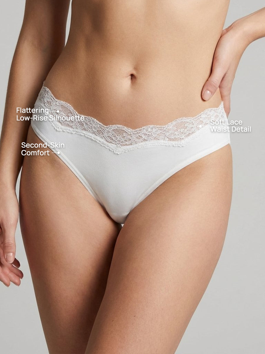 Second Skin Moonveil Lace Brief