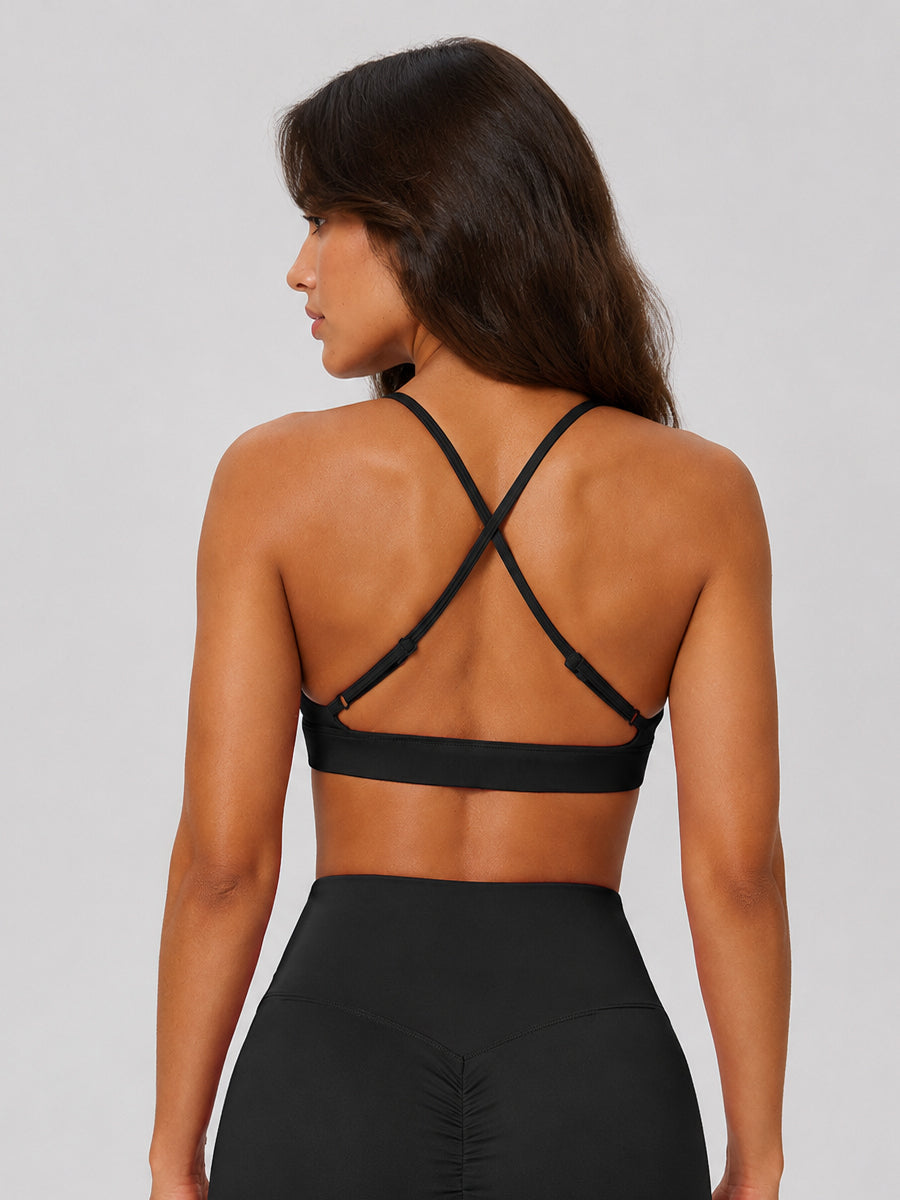 Cloud Sculpt Cross Bra
