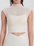 SecondSkin Sheer Bra Top