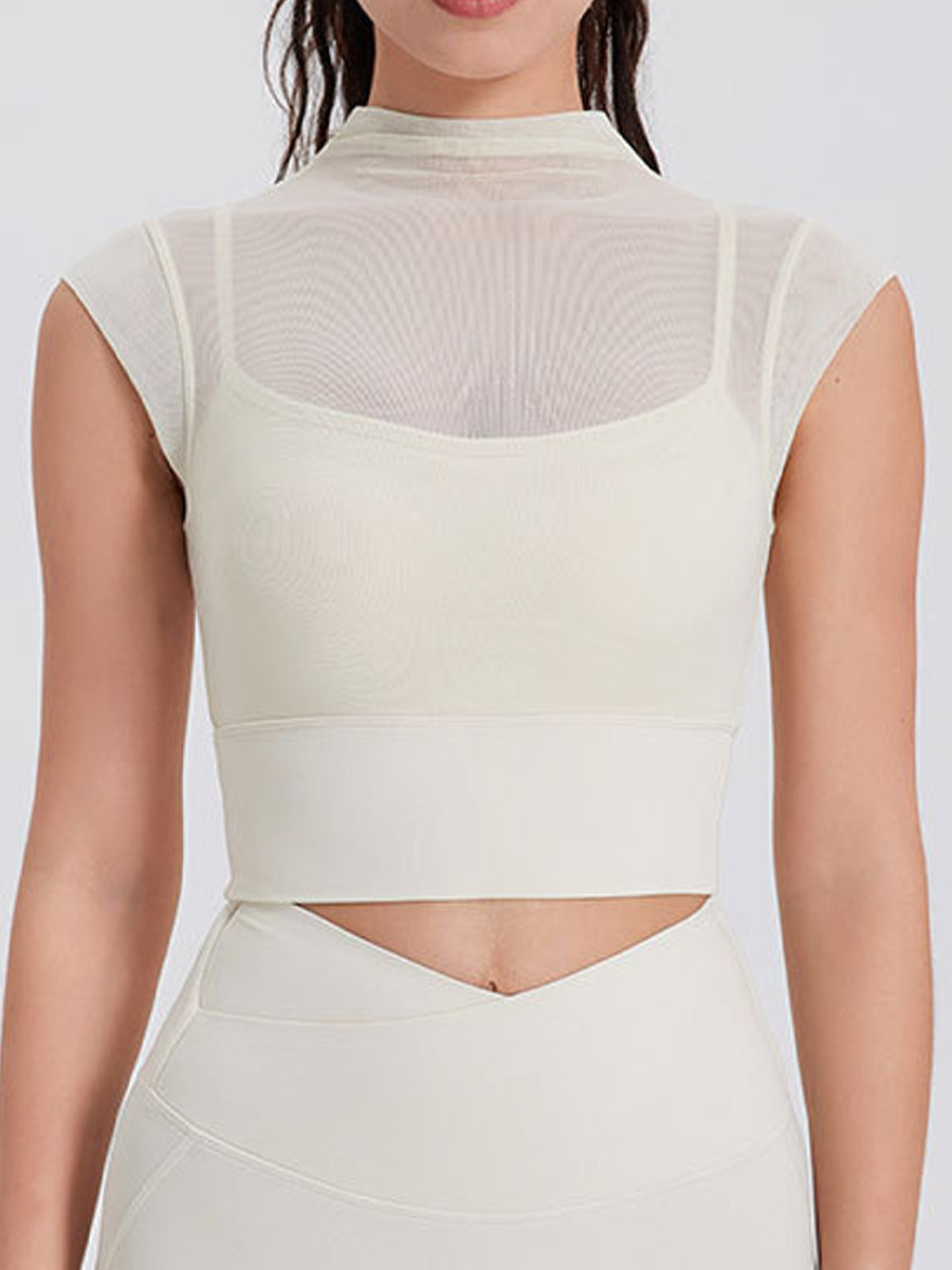 SecondSkin Sheer Bra Top