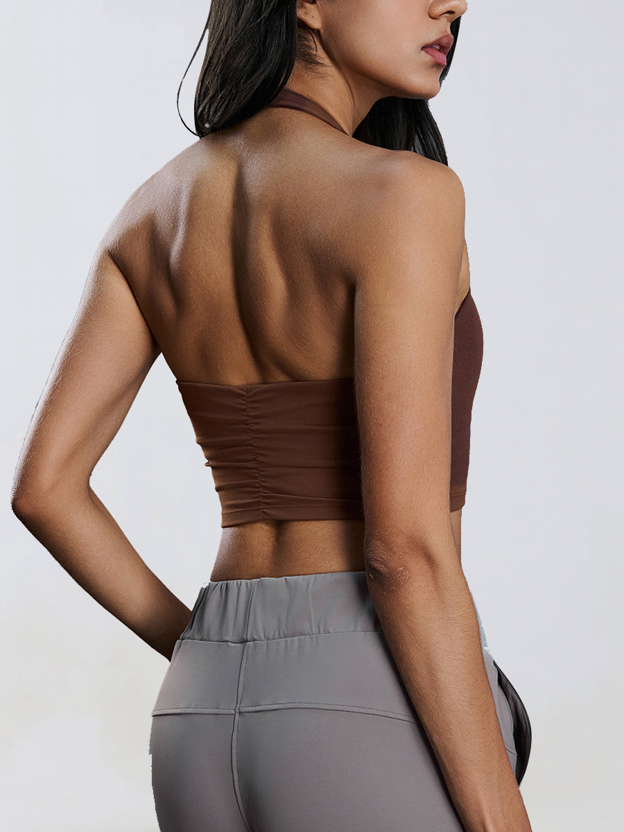 AuraLift Halter Bra