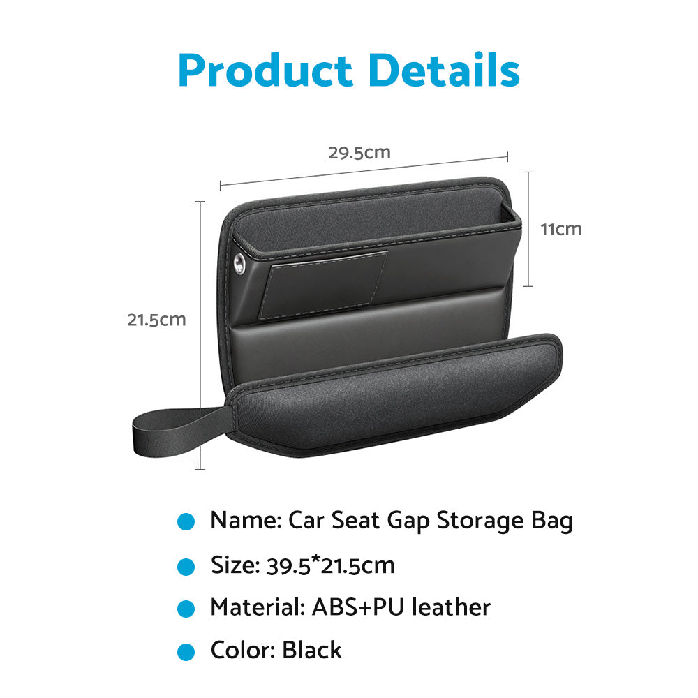Car Seat Gap Storage Bag Organizer Suitable for Vehicles