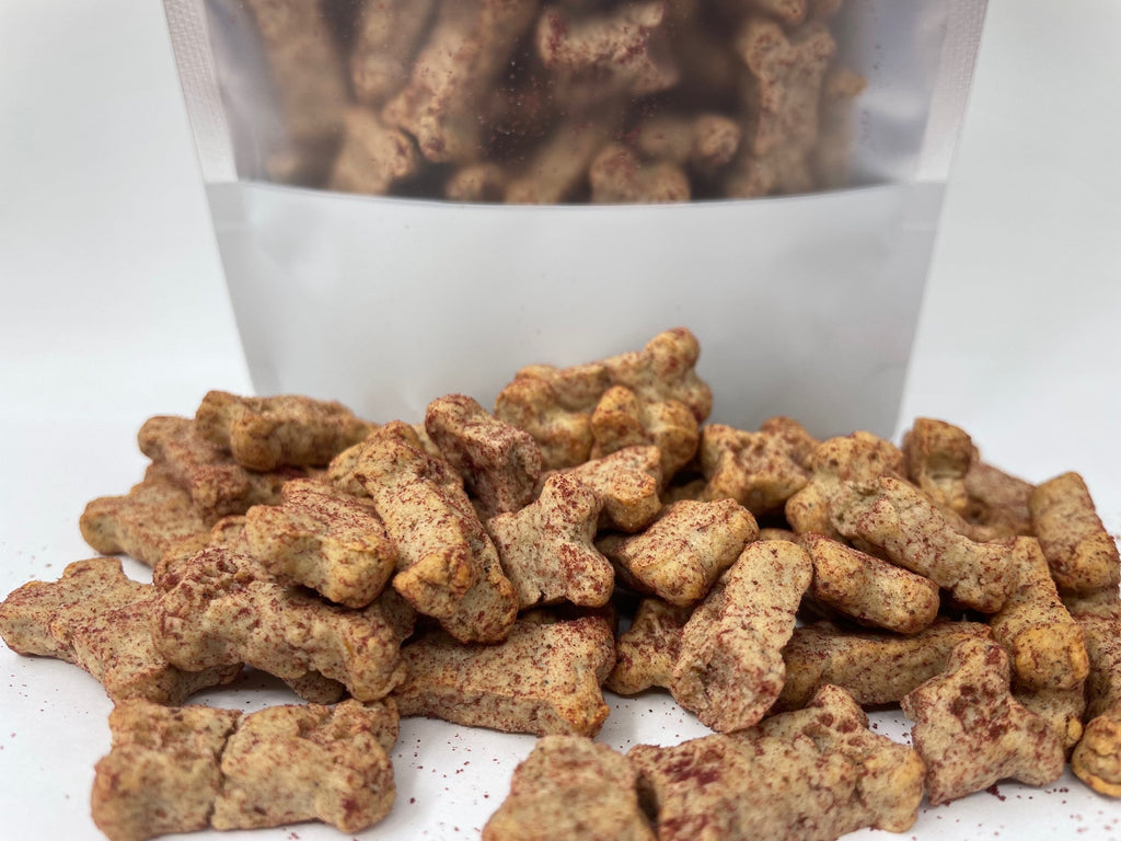 Cranberry Kissable Breath Crunchy Dog Treats | Cranberry & Peppermint Recipe | Made in USA