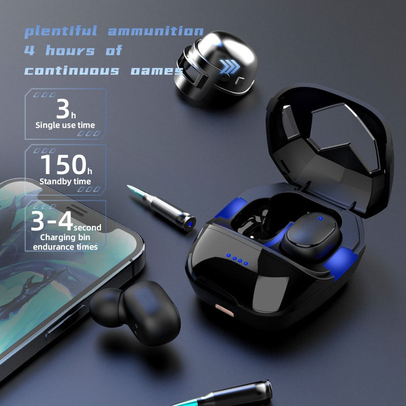 Wireless Bluetooth G6S TWS Gaming Headphones Waterproof