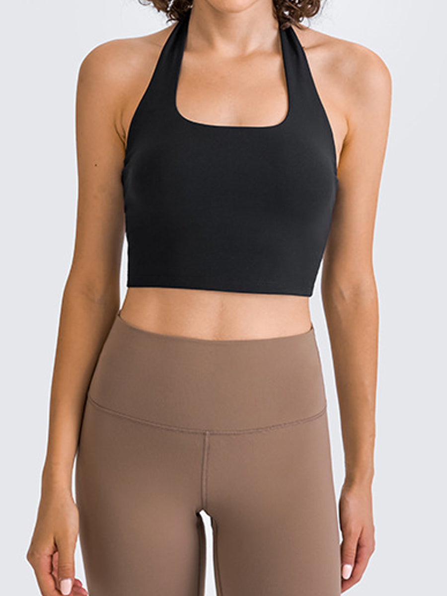 AuraLift Halter Bra