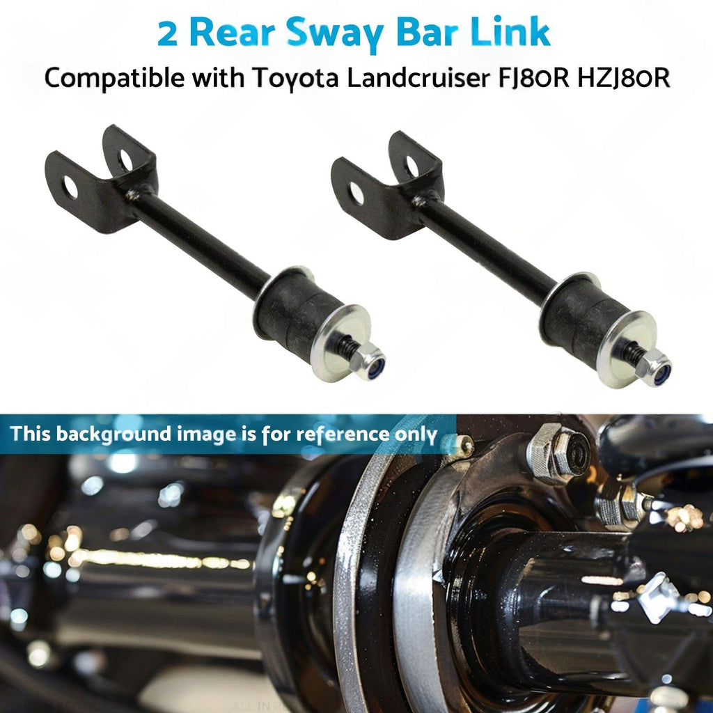 2 Rear Sway Bar Link Bush Kit Suitable for Toyota Landcruiser FJ80R
