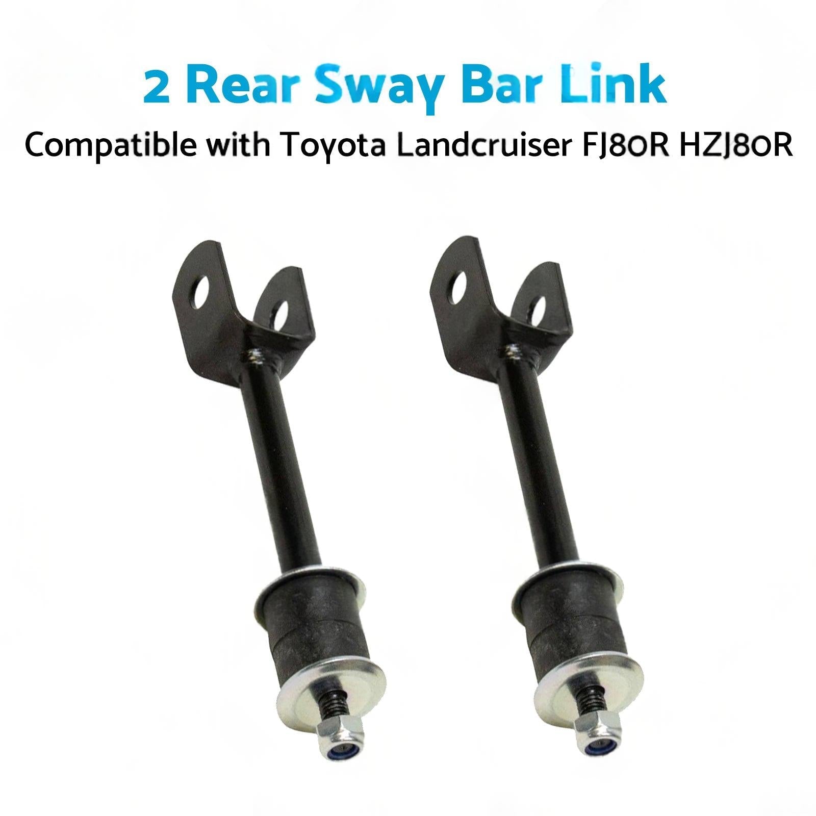 2 Rear Sway Bar Link Bush Kit Suitable for Toyota Landcruiser FJ80R