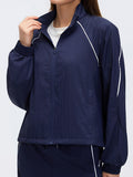 WindFlow Cropped Track Jacket