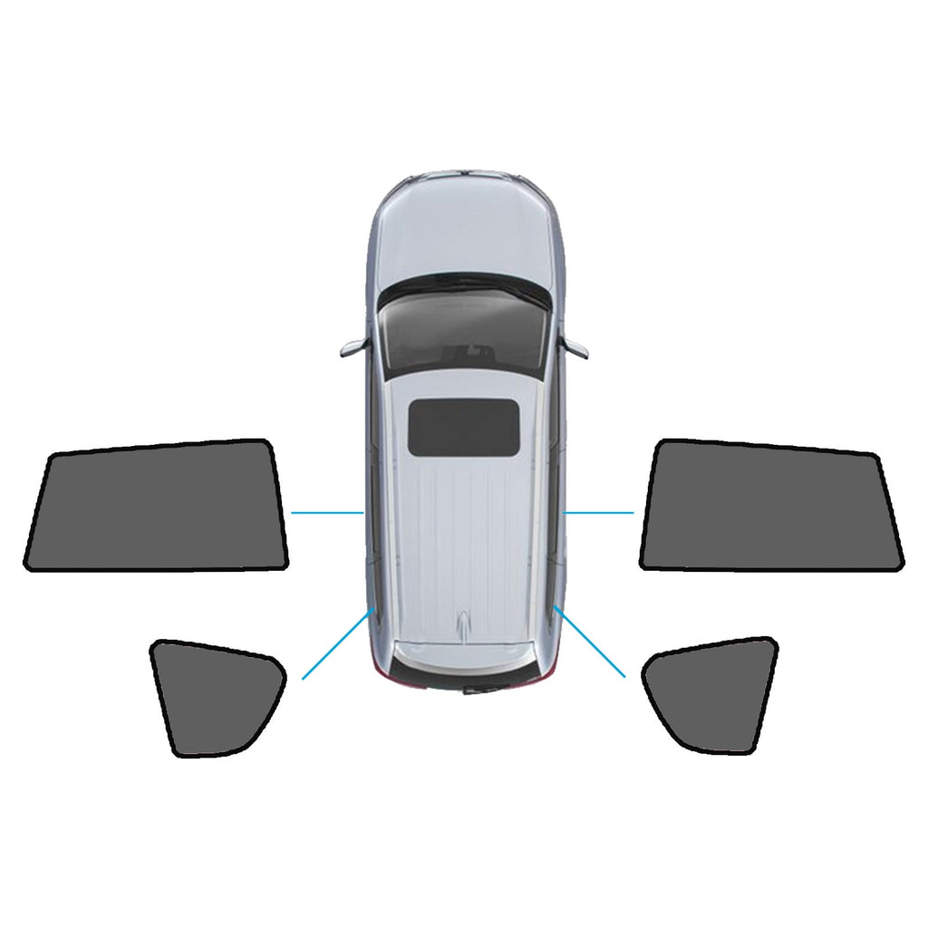 Window Sunshade Magnetic Nylon Suitable for Toyota RAV4