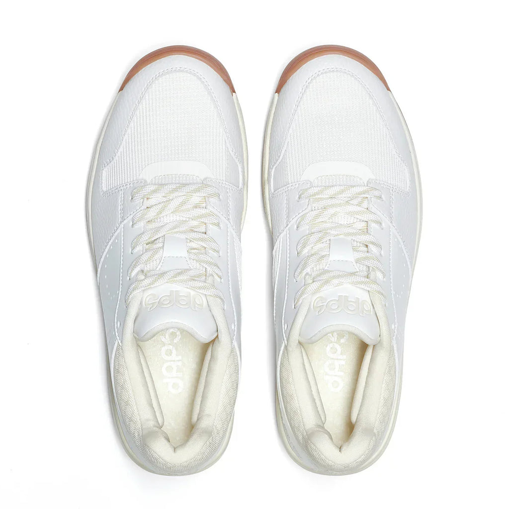 DAPS DESI Mid – White/Cream – Men’s Pickleball Shoes