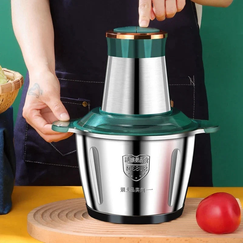 Electric Meat Grinder & Vegetable Chopper