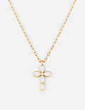 Spread Love – Eternal Light Cross Paperclip Chain Necklace | Faith Jewelry | Gift Set Included
