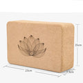 Natural Cork Yoga Block For Body Shaping (Beige)