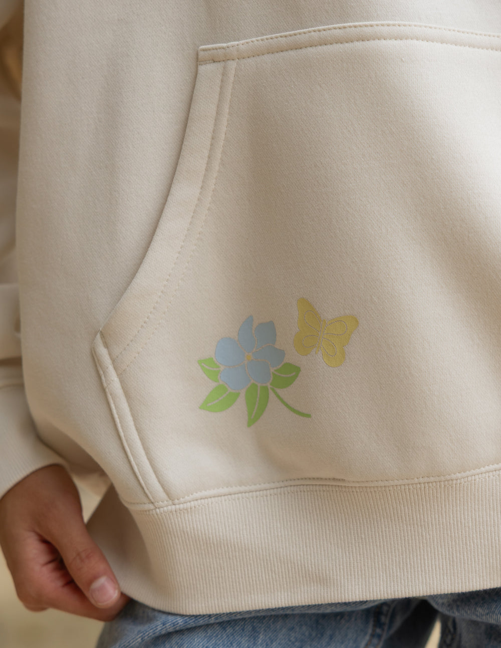 Spread Love – Jesus Is Alive Unisex Hoodie | Embroidered | 70% Cotton | Nimbus Cloud