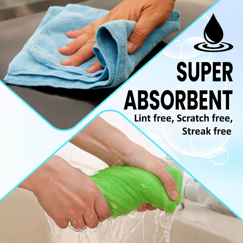 Microfiber Cleaning Cloth Car Cleaning  Detailing Towels Washing Duster