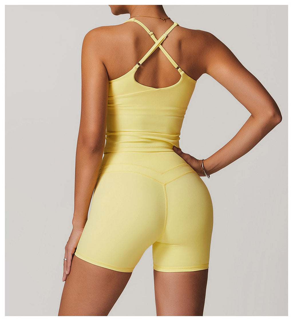 Cross-Back Yoga Tank