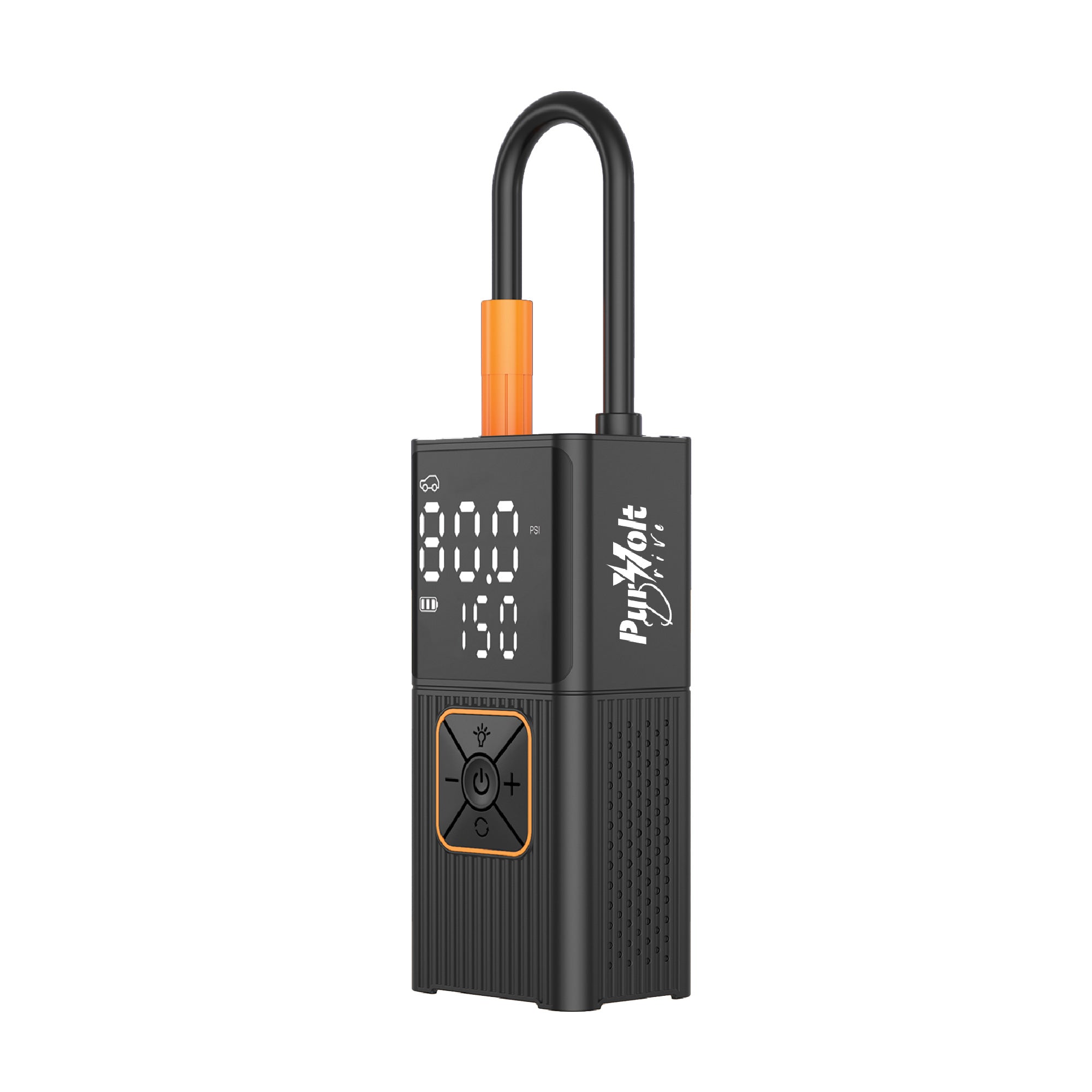3-in-1 Cordless Tire Inflator- Inflator, Power Bank & LED Light