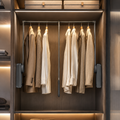 Pull Down Wardrobe Rail Anthracite Soft Close