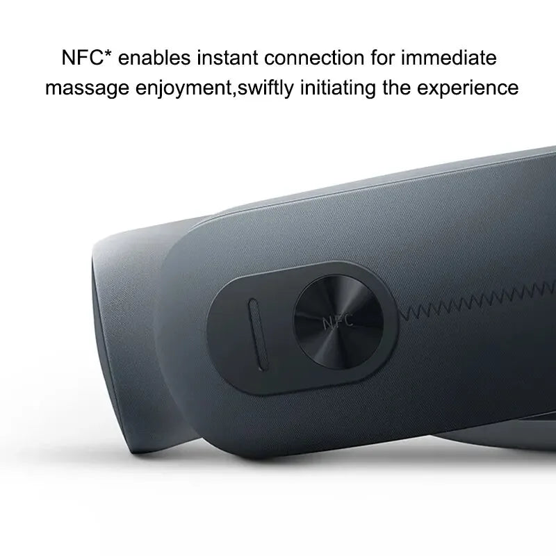 Smart Neck and Shoulder Vibration Device with App Control Grey