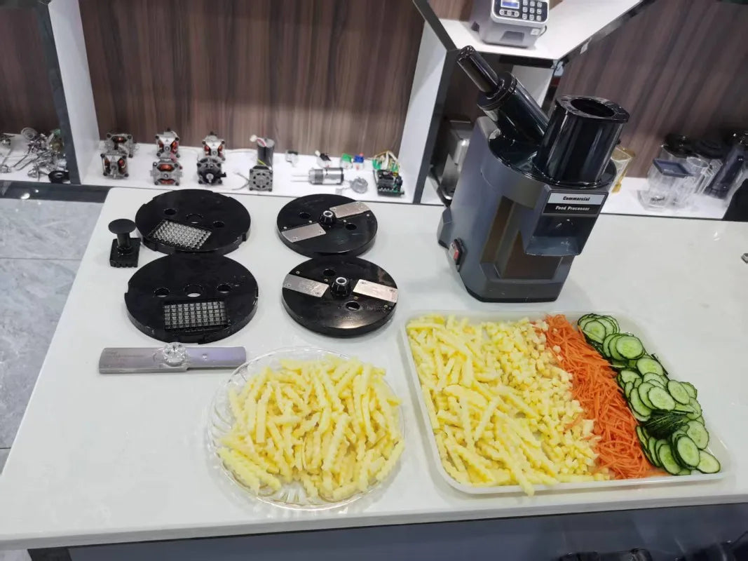 NNEOBA Electric Vegetable Chopper & Slicer Food Processor 220V