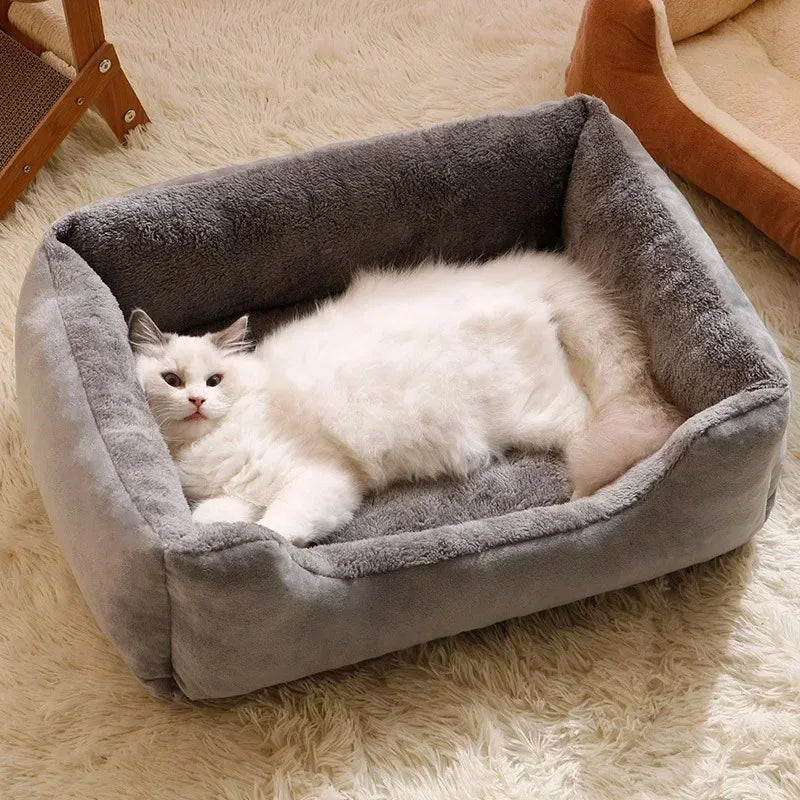 Winter Pet Bed for Cats and Dogs