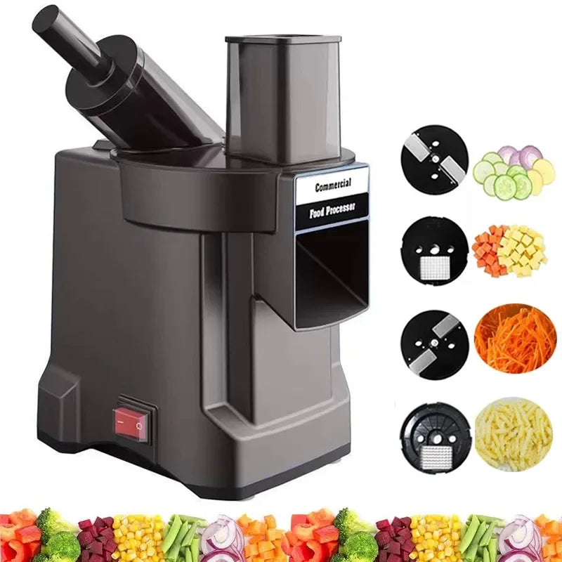 NNEOBA Electric Vegetable Chopper & Slicer Food Processor 220V
