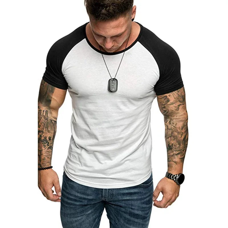 Summer popular men's printed T-shirt f