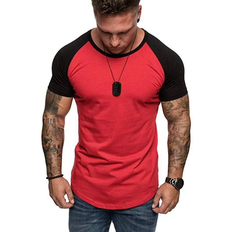 Summer popular men's printed T-shirt f