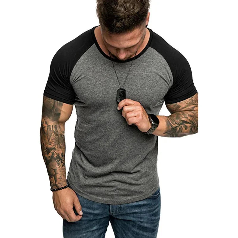 Summer popular men's printed T-shirt f