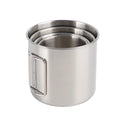 Portable Carabiner Mug with Foldable Handle