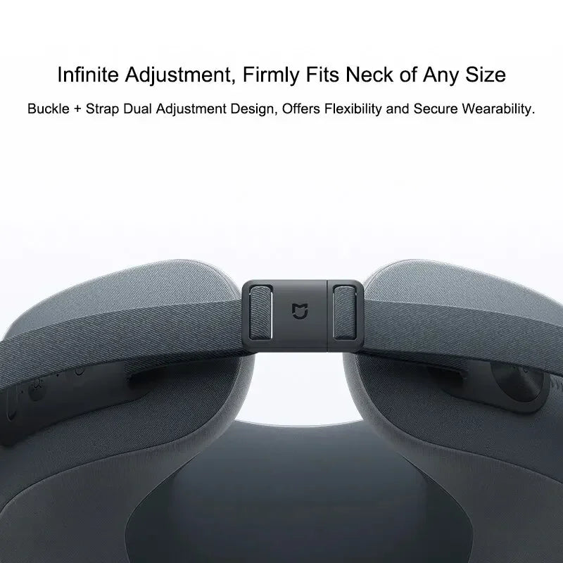 Smart Neck and Shoulder Vibration Device with App Control Grey