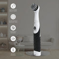 3-in-1 Cordless Rechargeable Cleaning Pursonic Bundle: Power Scrubber, Extended Brush & Mini Vacuum Duster for Home & Car.