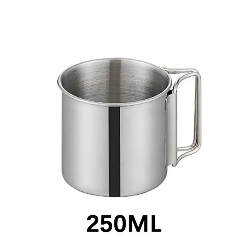 Portable Carabiner Mug with Foldable Handle