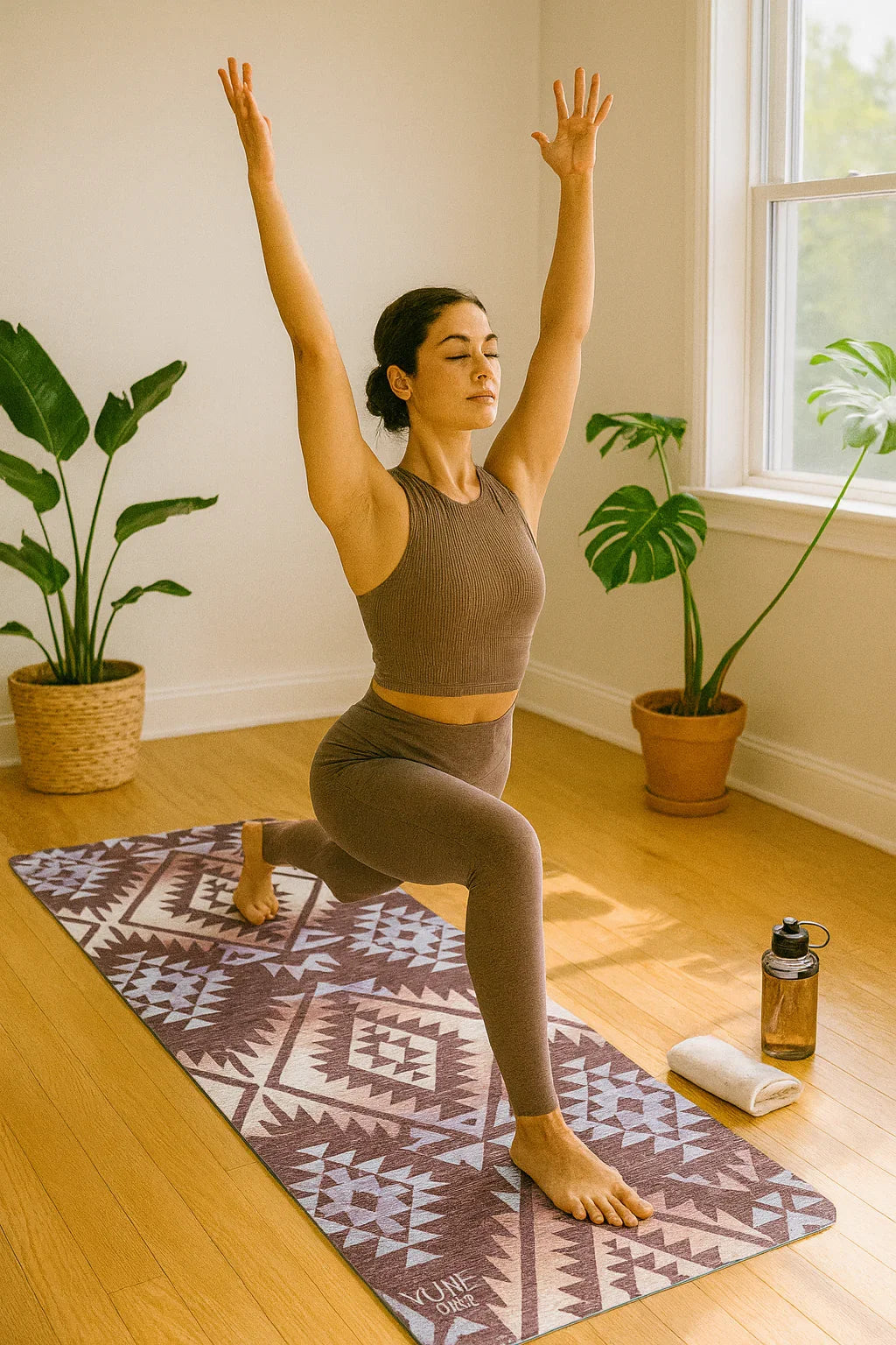 Jerome Ghost Yoga Mat – 6mm | Eco-Friendly, Non-Slip & Reversible