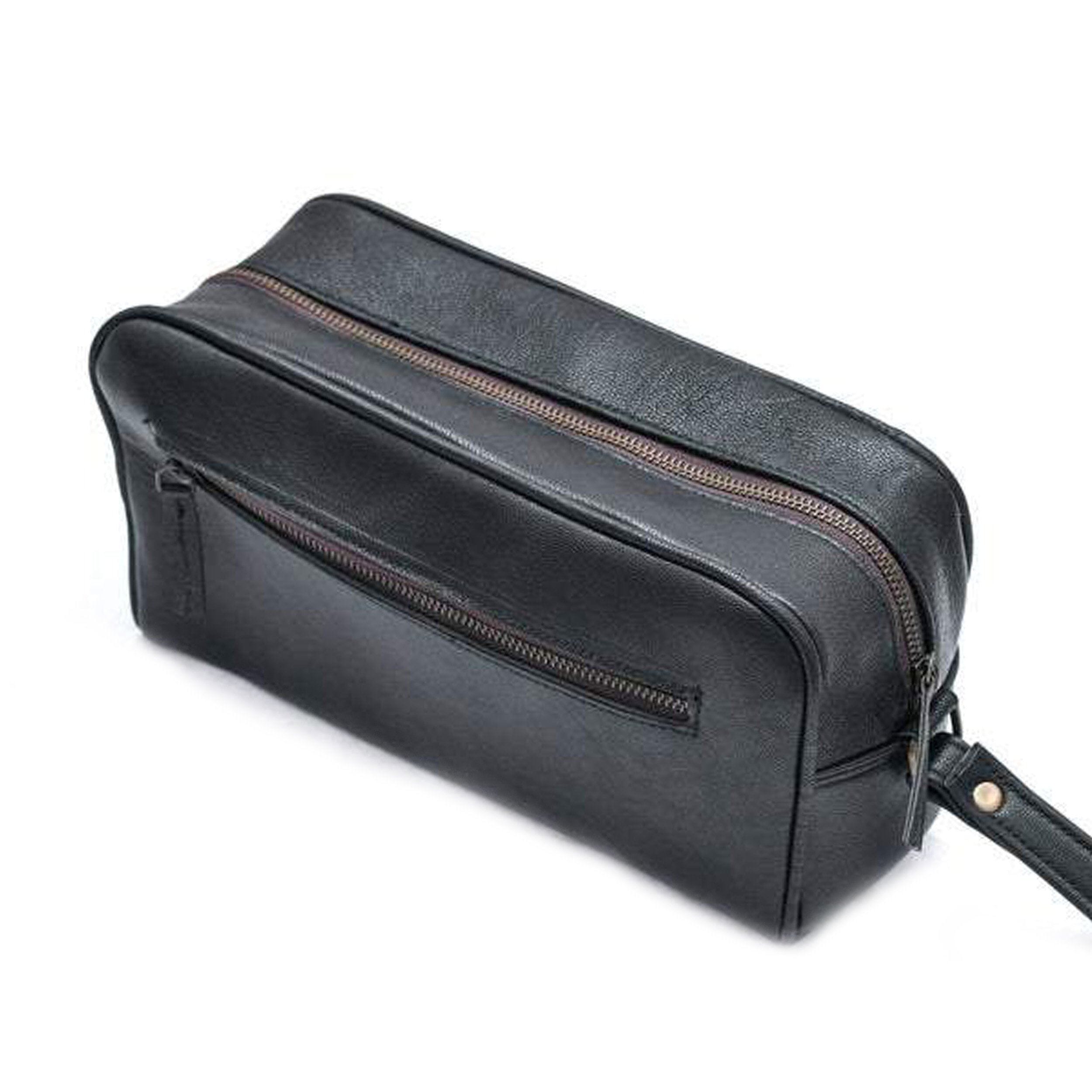The Single Section Toiletry- Black