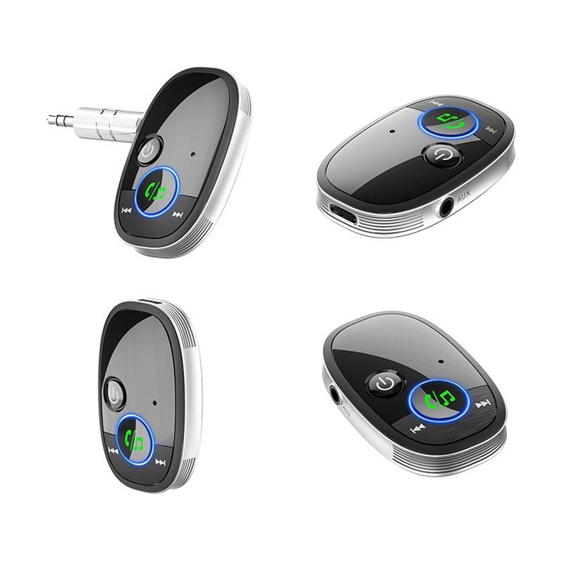 NNEIDS Wireless Car Bluetooth Music Receiver - Black