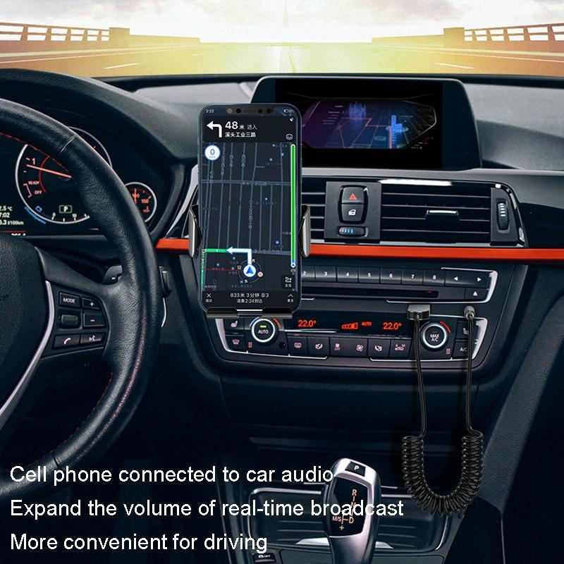 NNEIDS Wireless 3.5Mm Audio Receiver For Car Bluetooth
