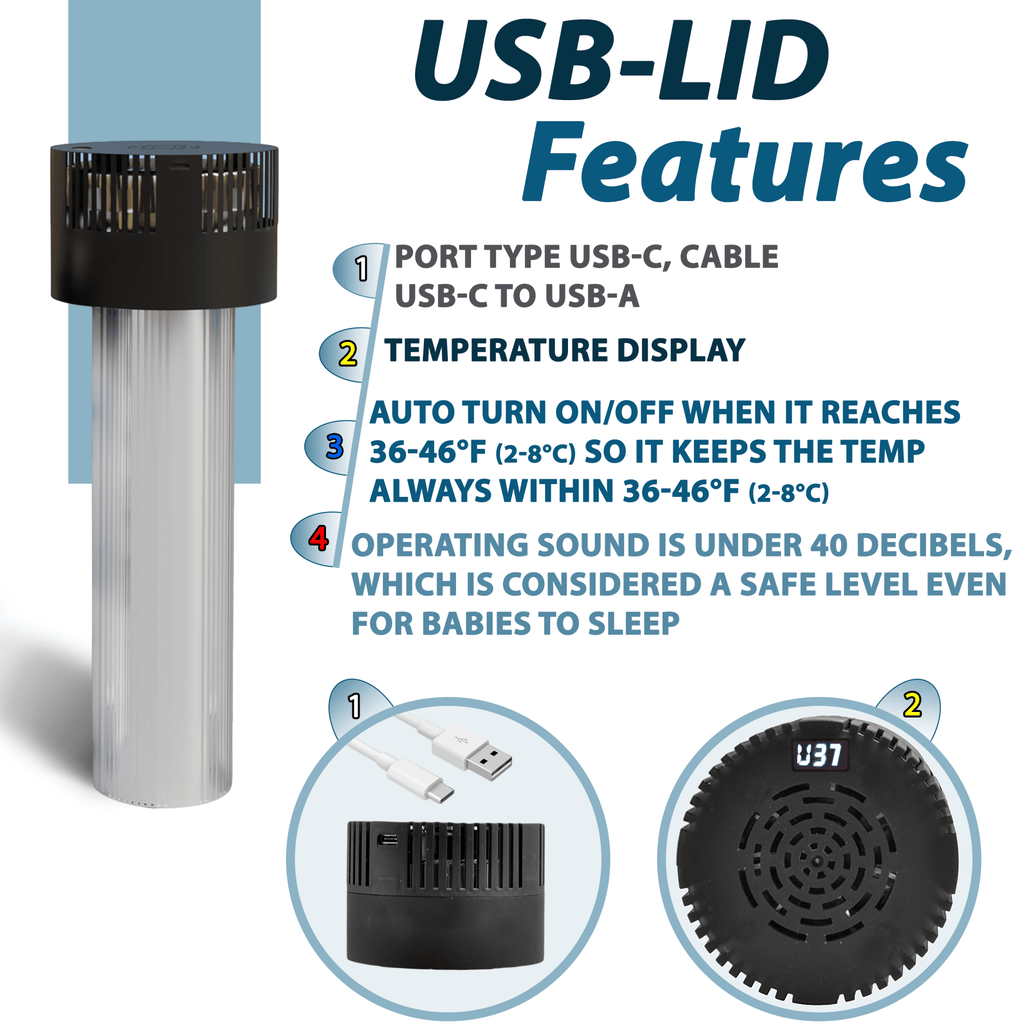 Portable Travel Refrigerator For Insulin and Medications