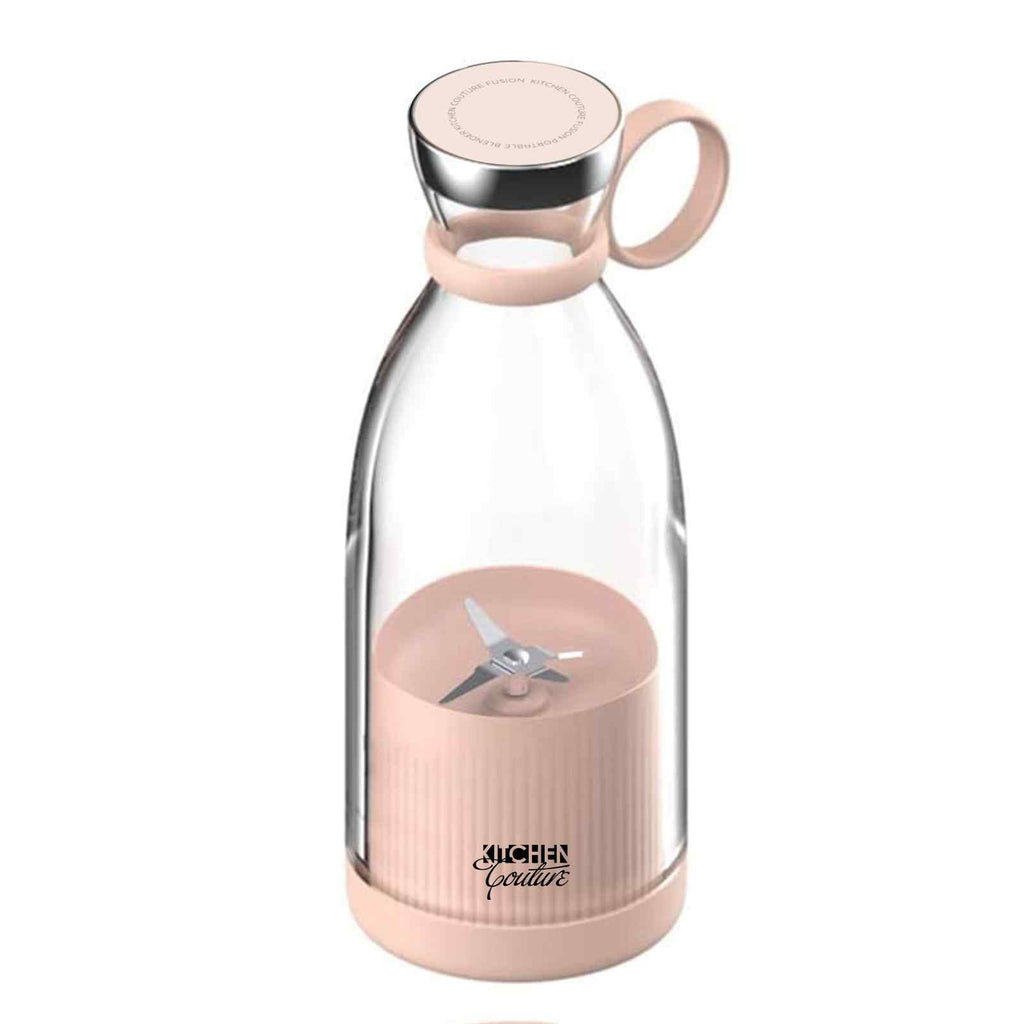 NNEDSZ Kitchen Couture Fusion Portable Blender Electric Hand Held Mixer Shaker Maker - Pink