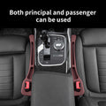 NNEDSZ Black Car Seat Gap Filler – 2 Pieces Car Interior Storage Organizer for Front Seat Seam